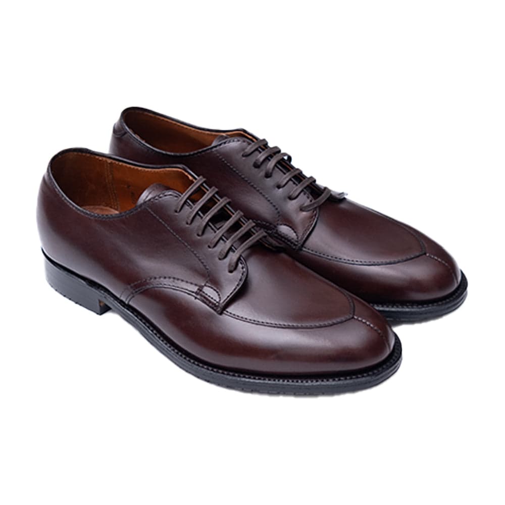 A1615L V-tip Blucher Dark Brown Calf Dark Brown