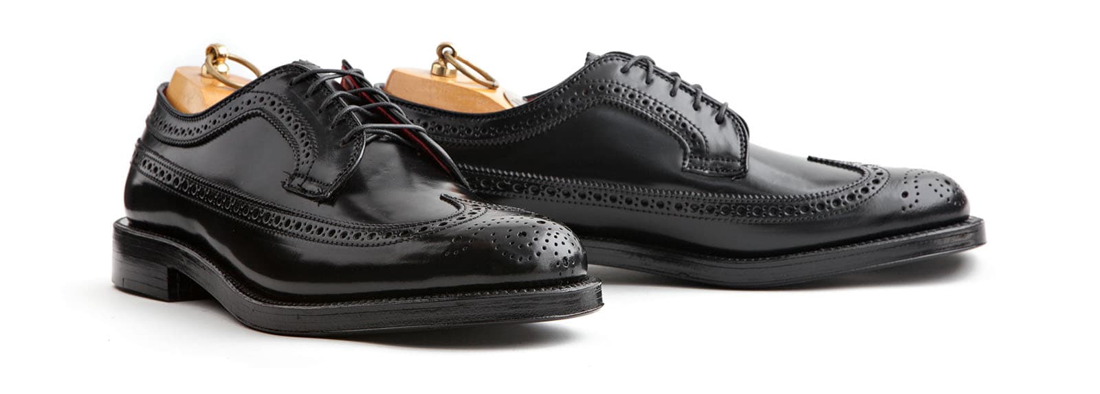 Alden x Leffot Longwing – Black Shell Black Shell Cordovan