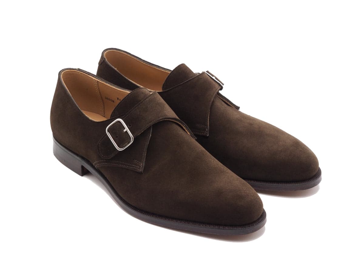Woollahra 2 Dark Brown Calf Suede Dark Brown